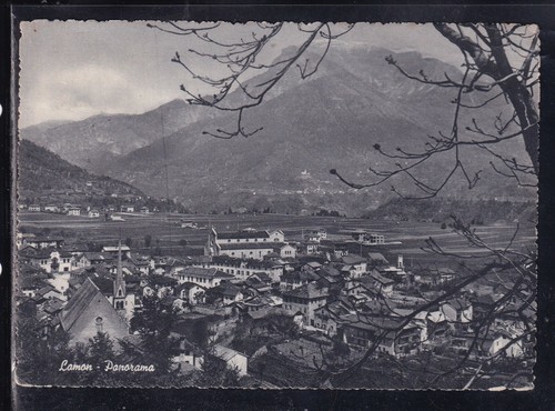 Cartolina lamon panorama ec363 - lamon,