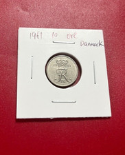Moneta Danese 10 ORE Del 1961 - Bella Moneta Del Mondo !!!