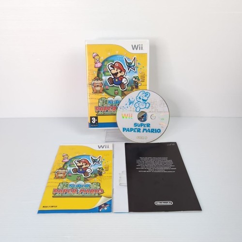 Super paper mario - wii, completo