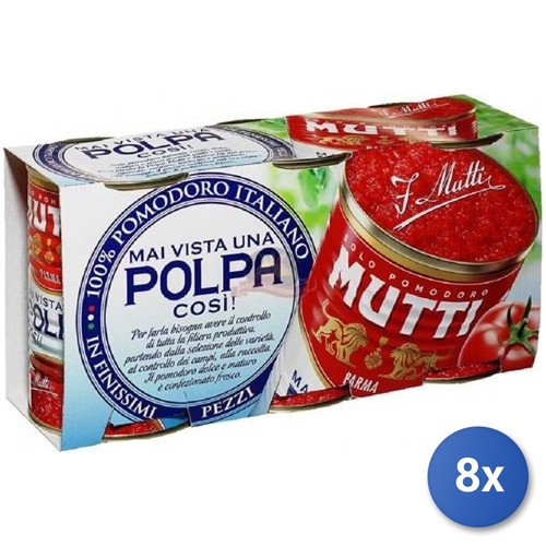Multipack mutti polpa - 8x,