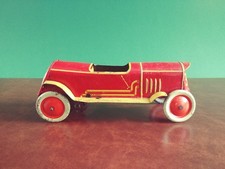 Distler anni '30 JDN #33 auto da corsa giocattolo in latta