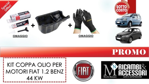 Coppa olio per motori - per, fiat