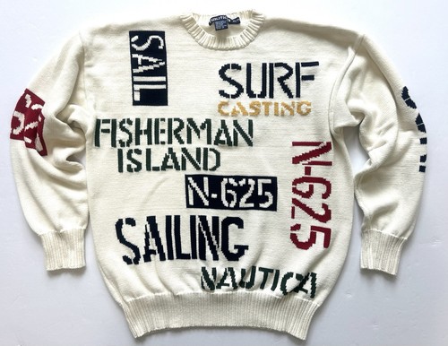 Maglione vintage nautica vela - maglione,