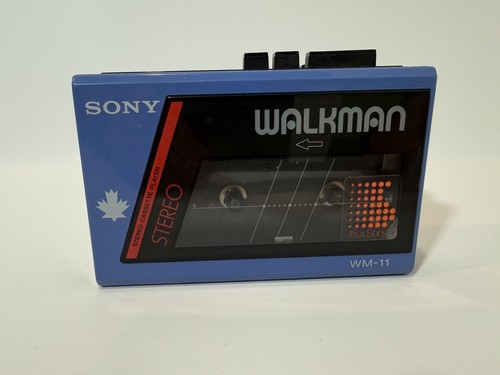 Blue maple leaf - maple, walkman