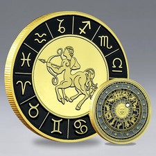 Moneta commemorativa oroscopo