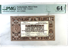 Netherlands 1 Gulden 1938