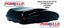 BAULE BOX  AUTO PORTATUTTO DA TETTO PORTAVALIGE HELIOS 400 G3 330 LT