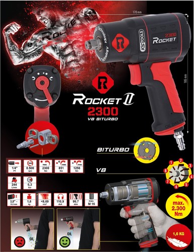 Tools rocket ii - 1/2",