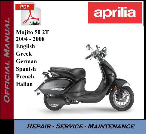 Aprilia mojito 2004 - aprilia, 2t