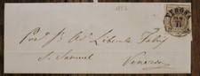 1852 LOMBARDO-VENETO lettera