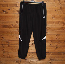 Pantalone Tuta PUMA Tg. 60/62  Usato (Sa1871) Nero Vintage