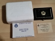 Astuccio Scudi In Oro San Marino 1975. No Monete
