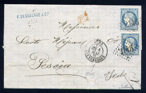 Rare lettre lyon - lettre, de