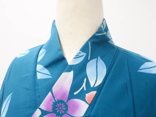 Kimono giapponese yukata - giapponese, verde