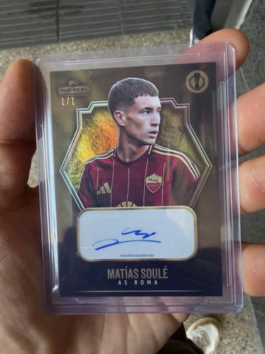 Matias soulè topps here - matias,