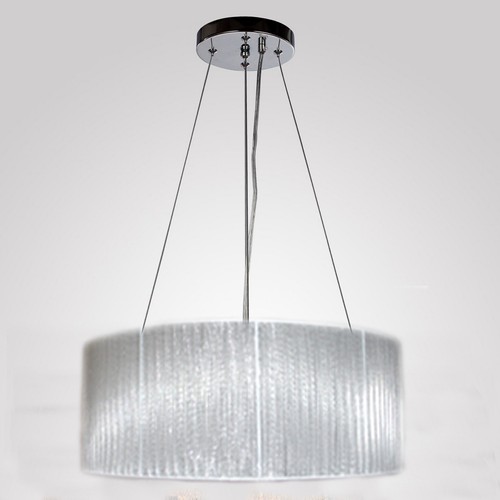 Lampadario moderno paralume