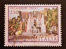 Francobolli italia villa - francobolli,