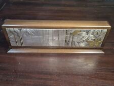 Cofanetto POKER Argento 925 con Chip/Fish-Silver estraibile ai lati La Brumel