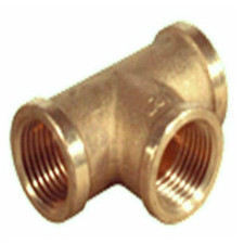 RACCORDO A T 1" OTTONE GIALLO