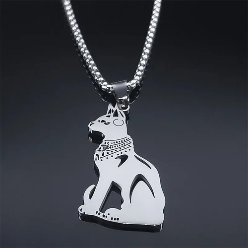 Collana ciondolo acciaio - collana,,