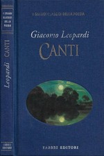 Canti. . Giacomo Leopardi