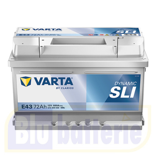 Batteria auto varta e43 - varta,
