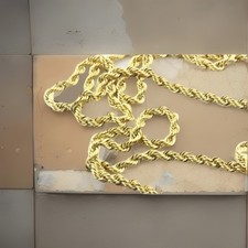 girocollo collana CORDA in oro