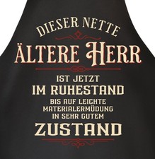 Grembiule cucina uomo nero - grembiule, da