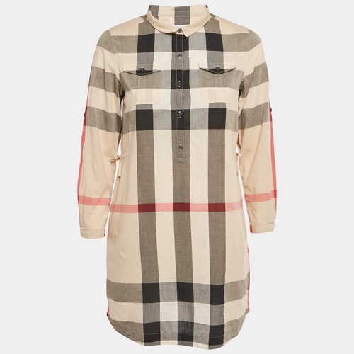 Burberry children beige check - burberry,