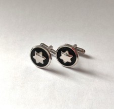 Gemelli  tipo Montblanc cufflinks polsini per camicia elegante uomo donna moda