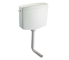 CASSETTA SCARICO WC ESTERNA A ZAINO IVORY OLI PLASTICA ABS BIANCA MONOTASTO