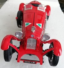 ALFA ROMEO 2300 MONZA 1934 - BURAGO SCALA 1/18 - ORIGINALE ANNI 90