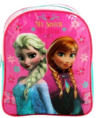 Zaino asilo elsa anna frozen - e,
