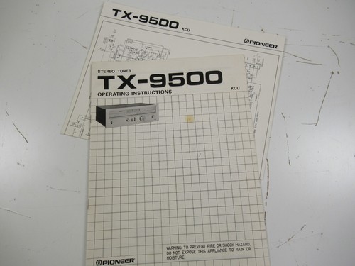 Pioneer 9500 tuner - pioneer,