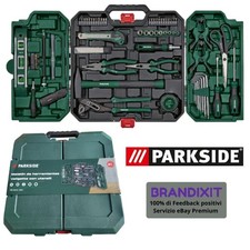 Valigetta Attrezzi Completa PARKSIDE 80 Pezzi in Pratica e Resistente Valigetta