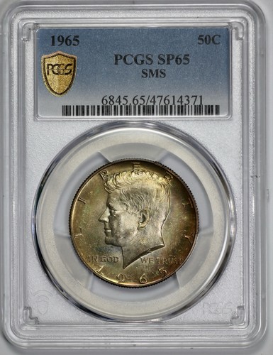 Kennedy 50c 1965 - mezzo, dollaro