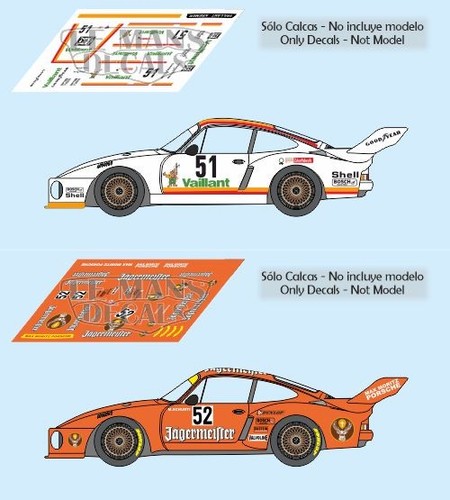 Decals porsche 935 - decals, zolder