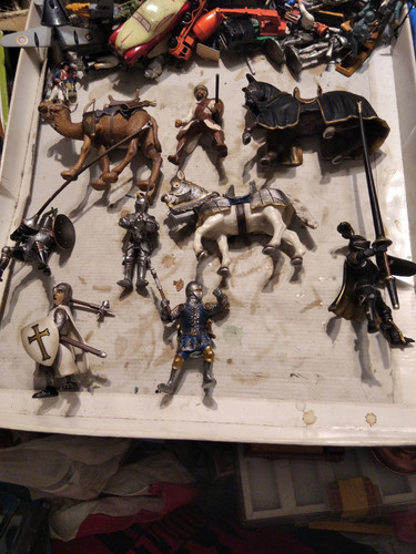 Schleich lotto soldatini - lotto,