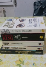 Lotto 5 Libri Stephen King Dean Koontz