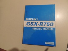 SUZUKI GSXR 750 2000 Repair