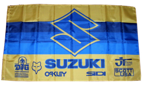 Suzuki moto bandiera - suzuki, 3'x5'