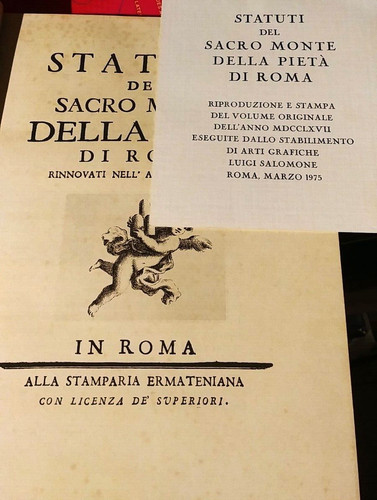Statuti del sacro - statuti,