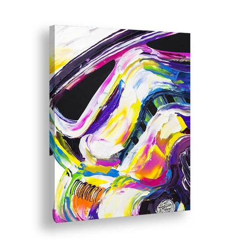 Star wars pop art - star, tela