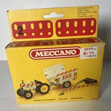 Meccano Farm Set Tractor Cart