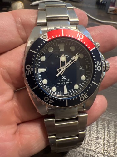 Seiko kinetic scuba diver - seiko,