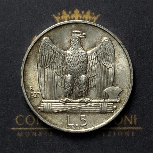 Lire aquila romana 1927 - 5,