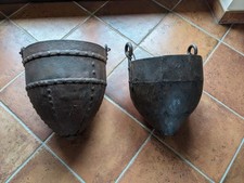 Coppia antichi secchi - secchi, ferro
