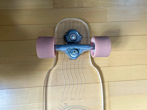 Surfskate trasparente - trasparente, 43"