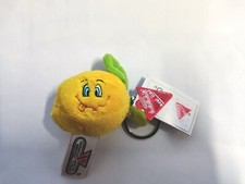 Lelly New Line Tutta la Frutta Peluche Portachiavi 7 cm - Limone 