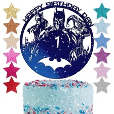 Topper torta glitter